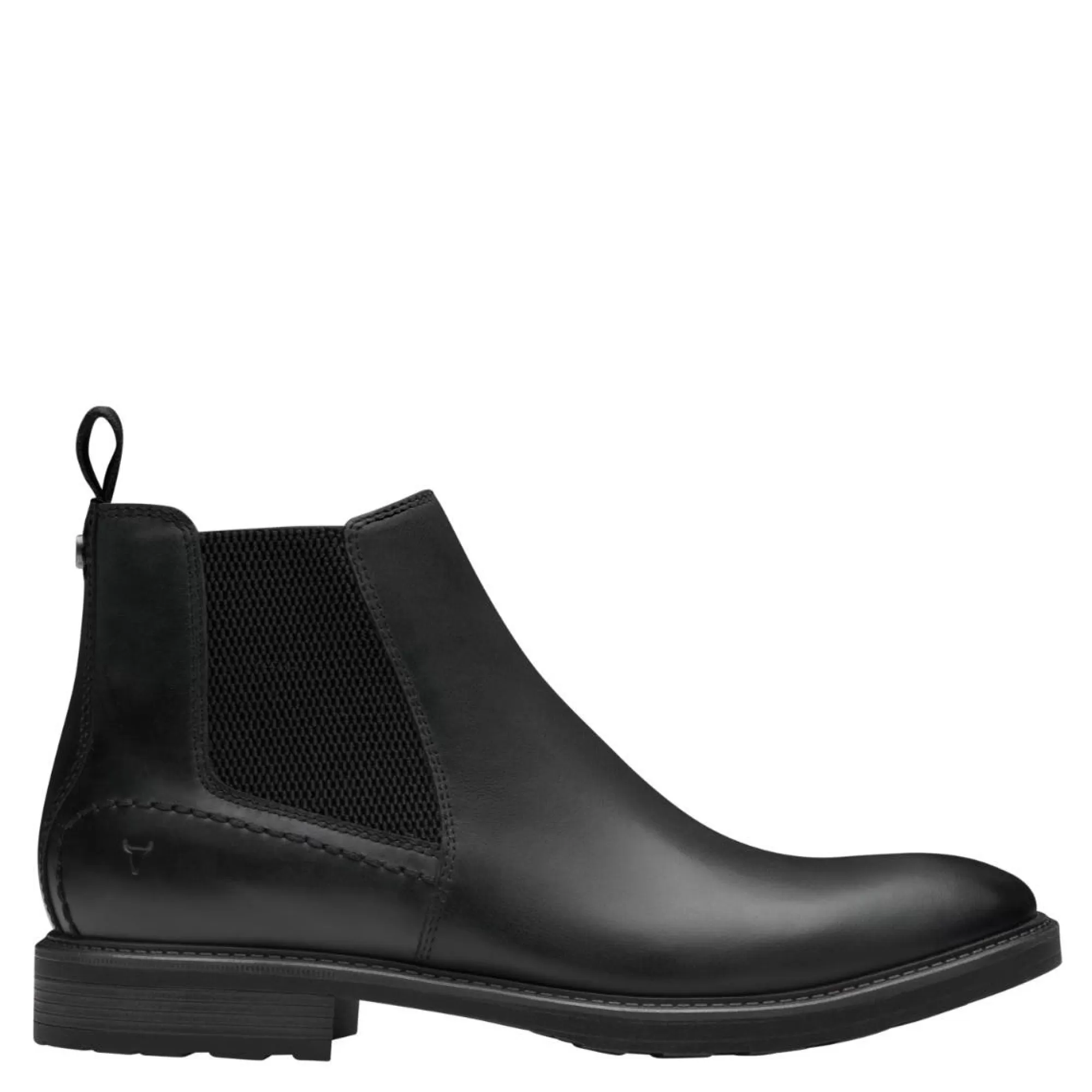 Windsor Smith Dress Boots*Arlo Black Leather Blk Leather