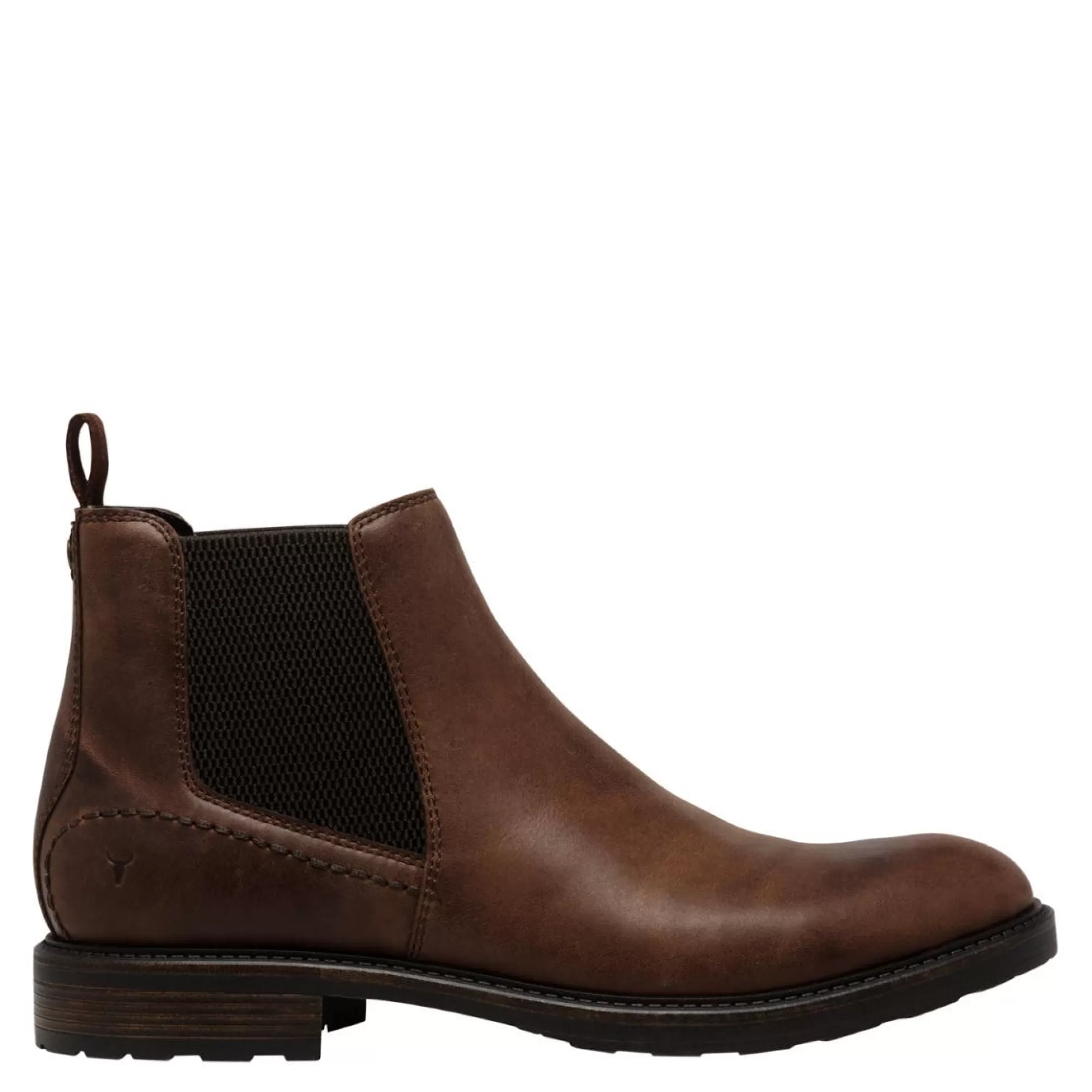 Windsor Smith Dress Boots*Arlo Dark Brown Leather