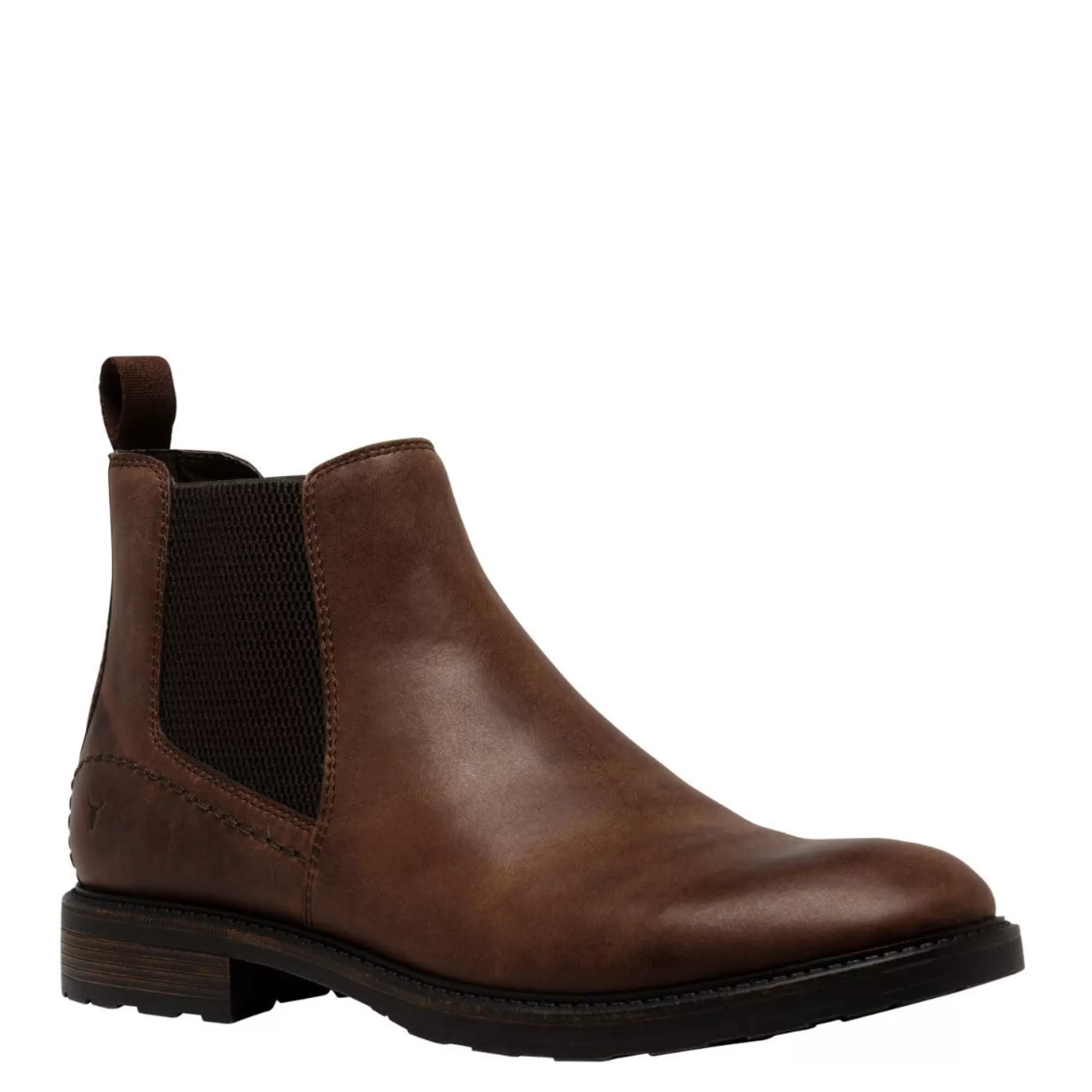 Windsor Smith Dress Boots*Arlo Dark Brown Leather