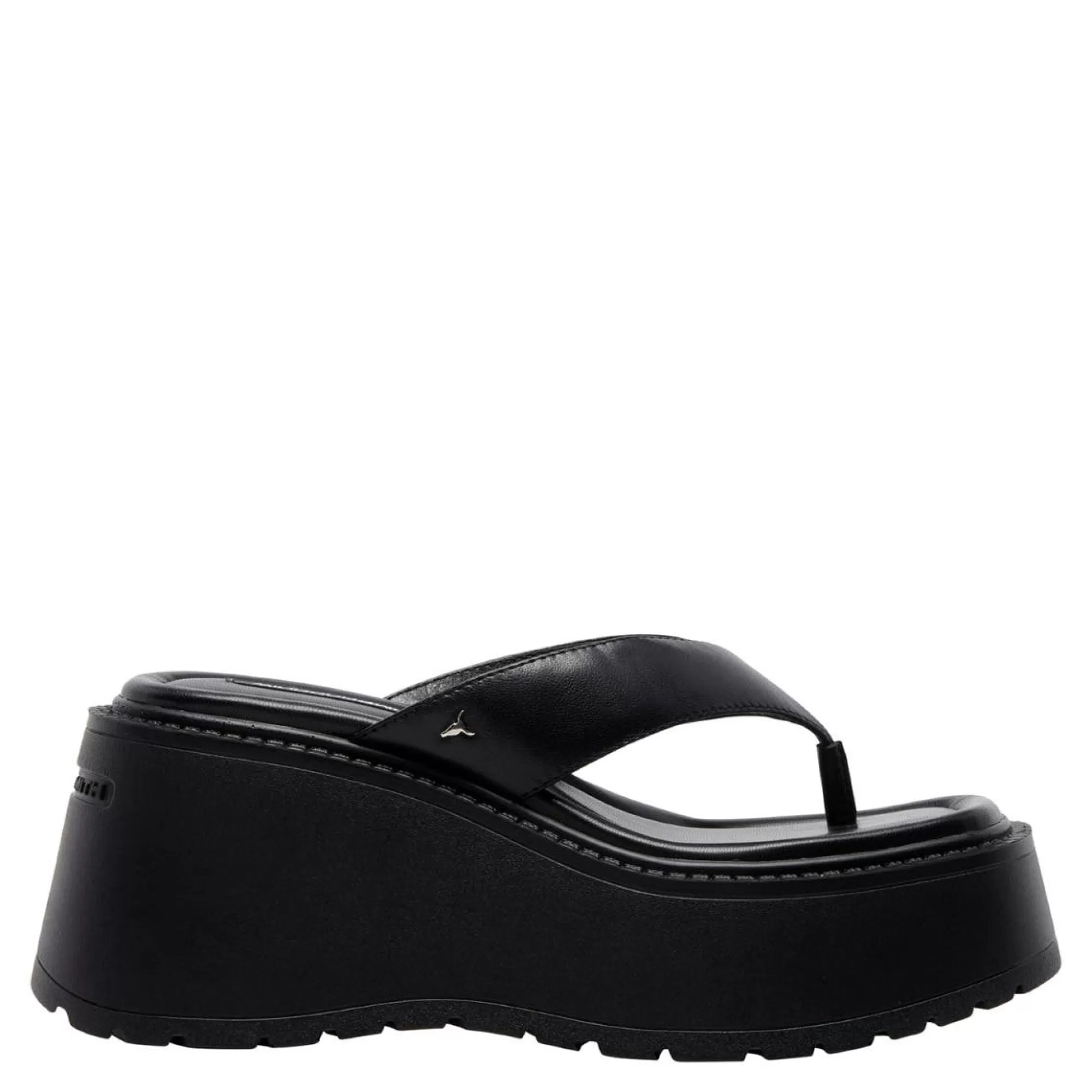 Windsor Smith Chunky Sandals*Cliche Black Leather Sandal Blk Leather