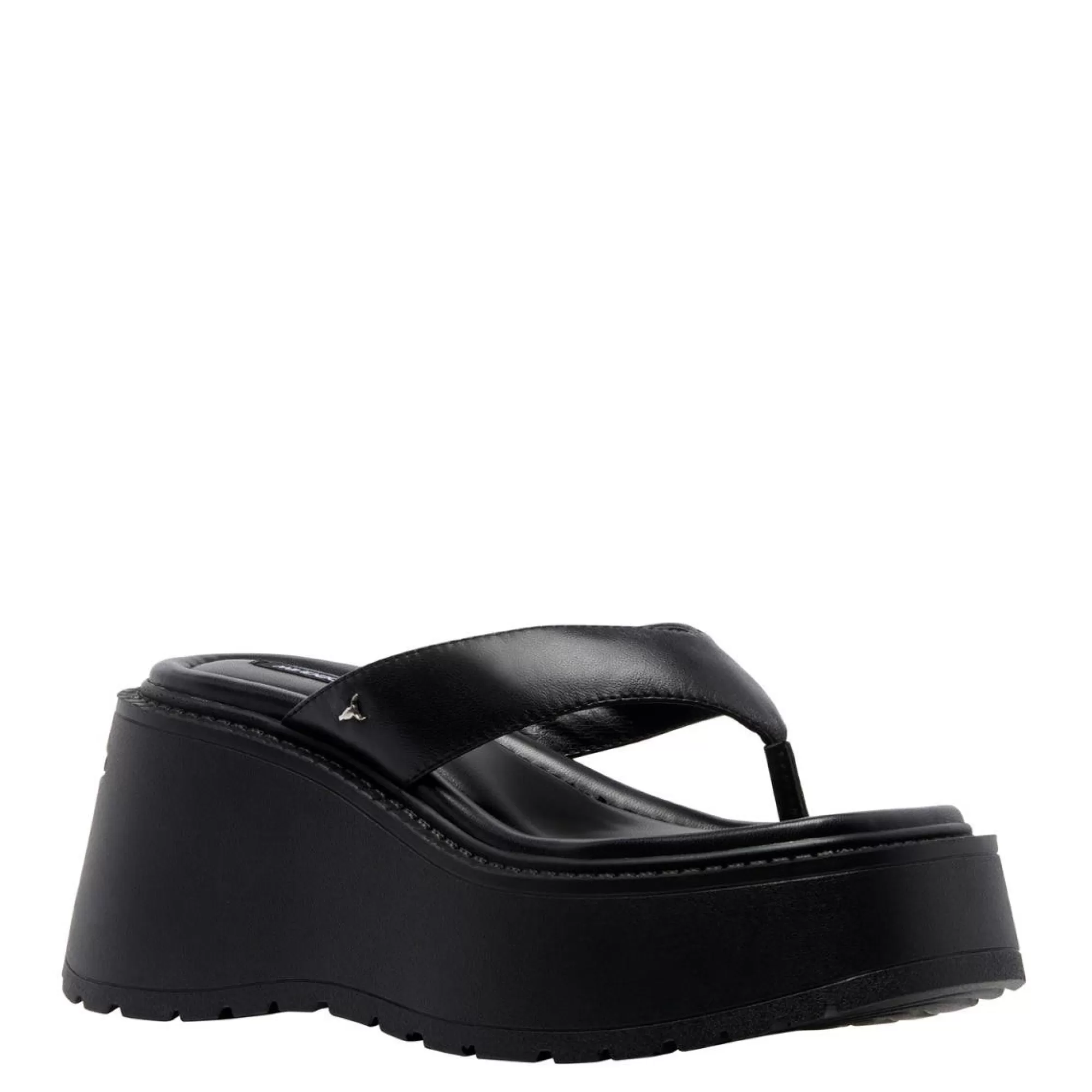 Windsor Smith Chunky Sandals*Cliche Black Leather Sandal Blk Leather