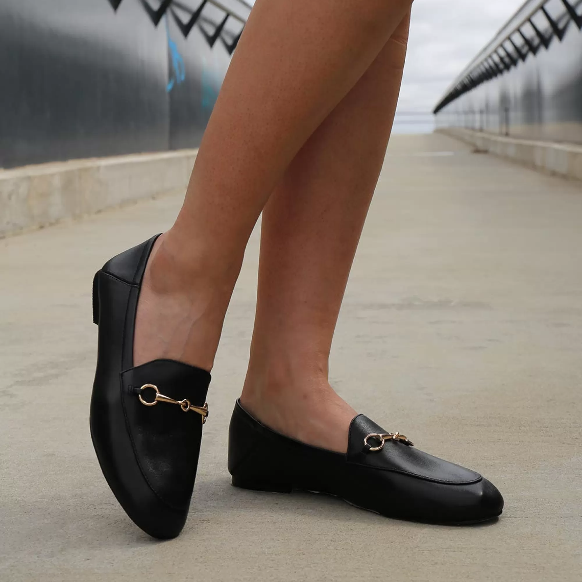 Windsor Smith Flats*Dani Loafer Black