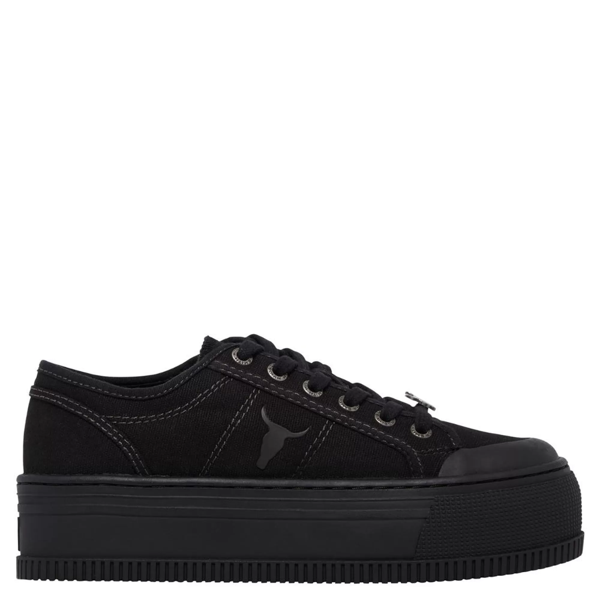 Windsor Smith Sneakers*Dealbreaker Black Canvas Sneaker