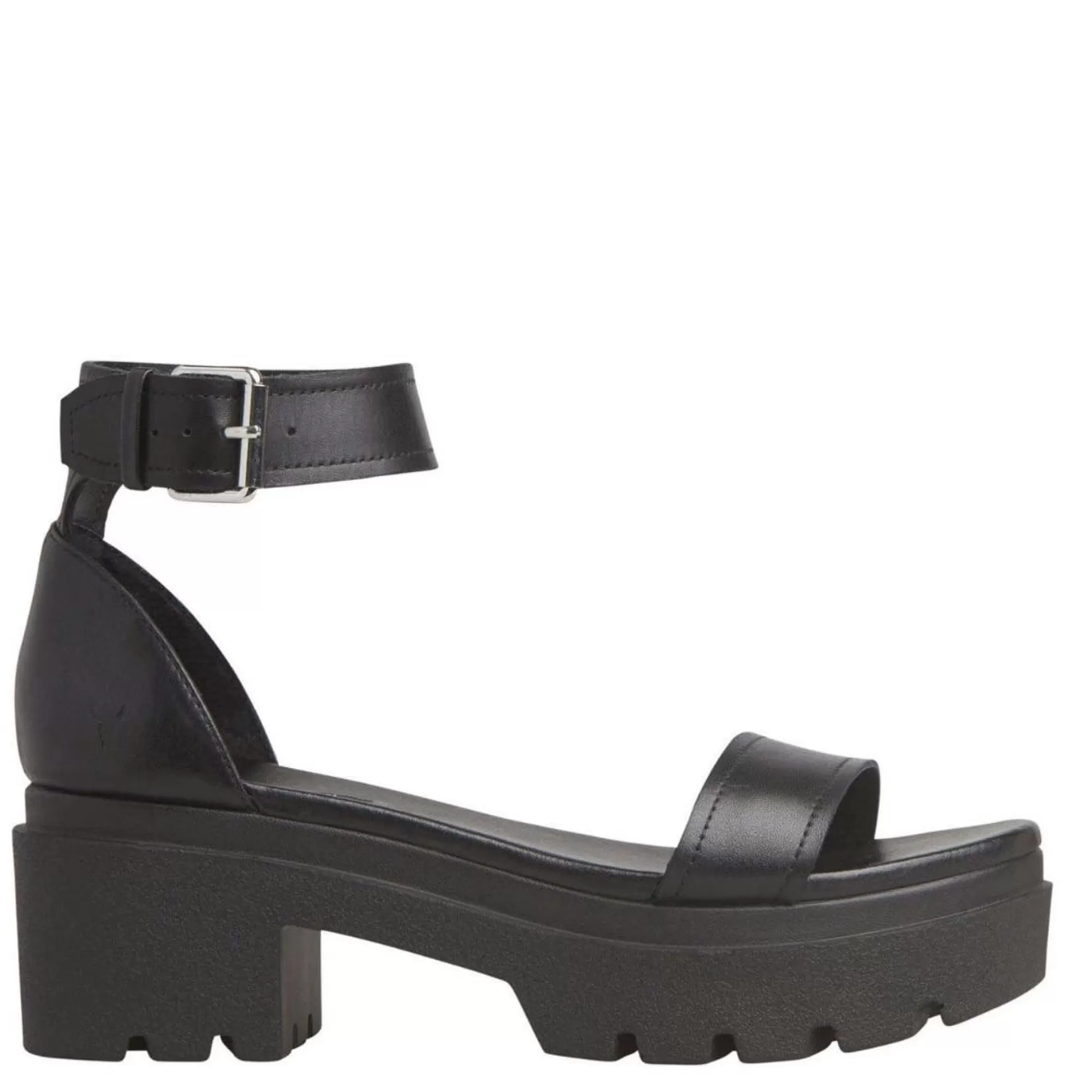 Windsor Smith Chunky Sandals*Elsie Black Leather Blk Leathe