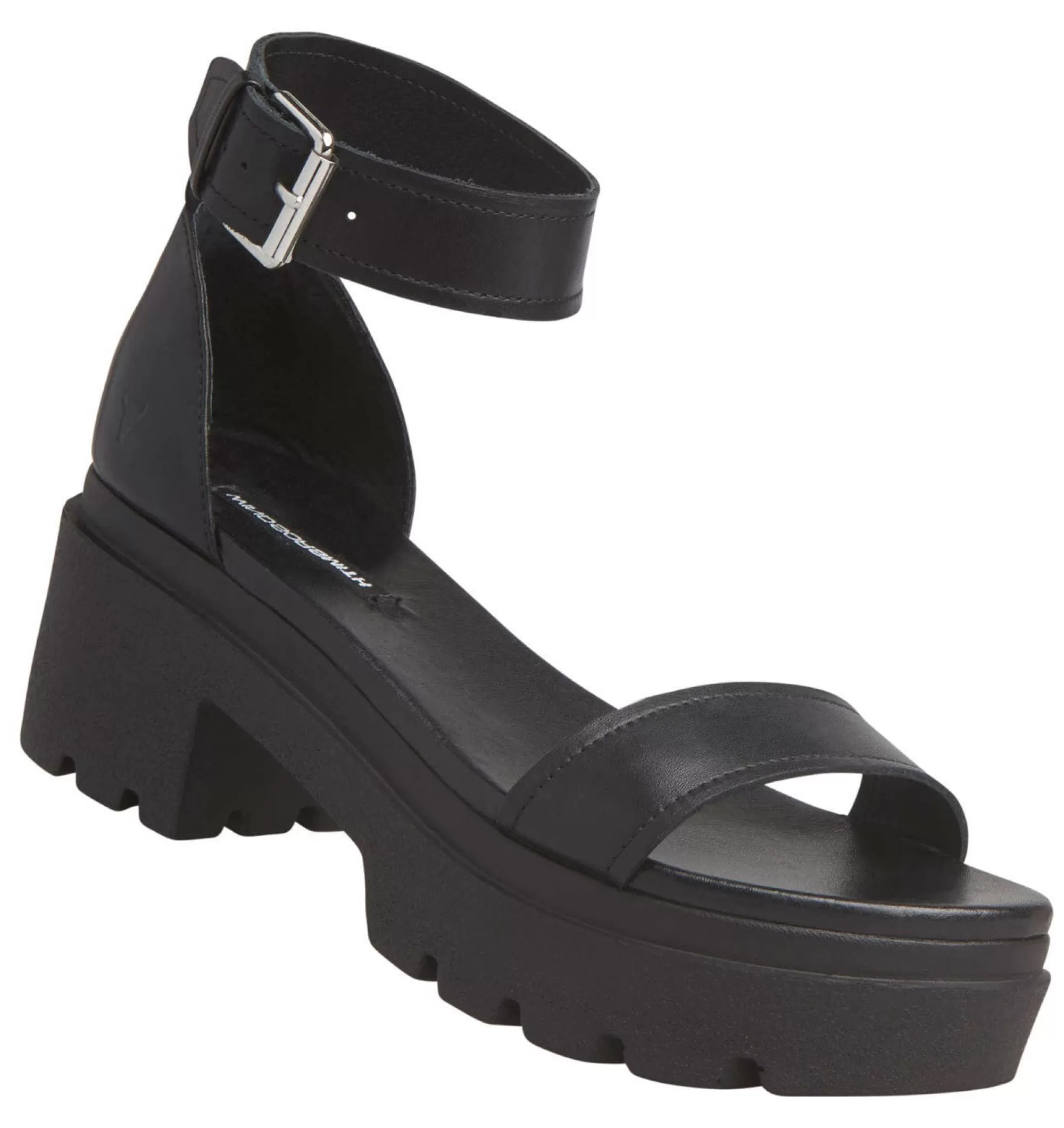 Windsor Smith Chunky Sandals*Elsie Black Leather Blk Leathe