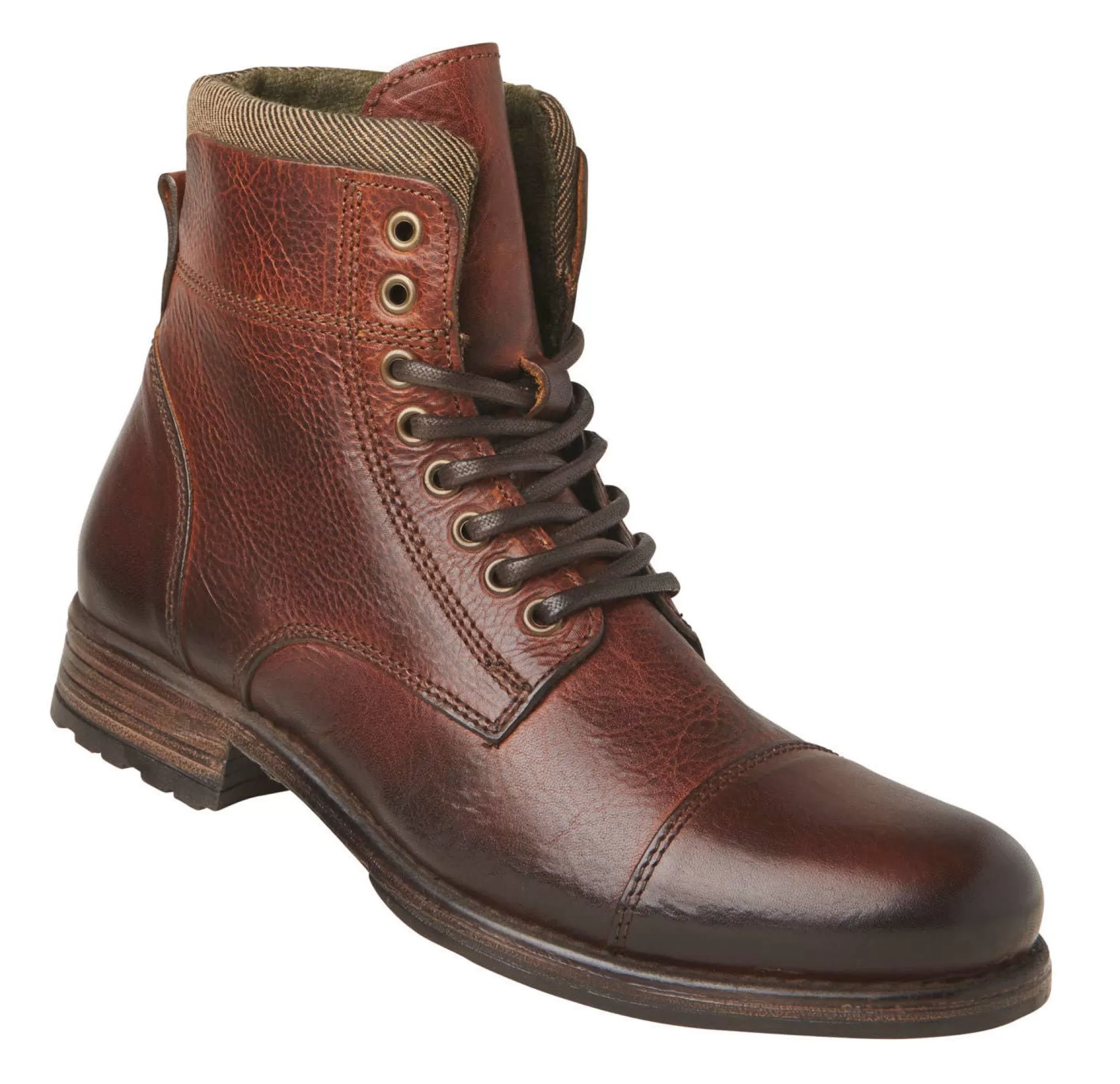 Windsor Smith Casual Boots*Feverr Cognac Leather Boots Black