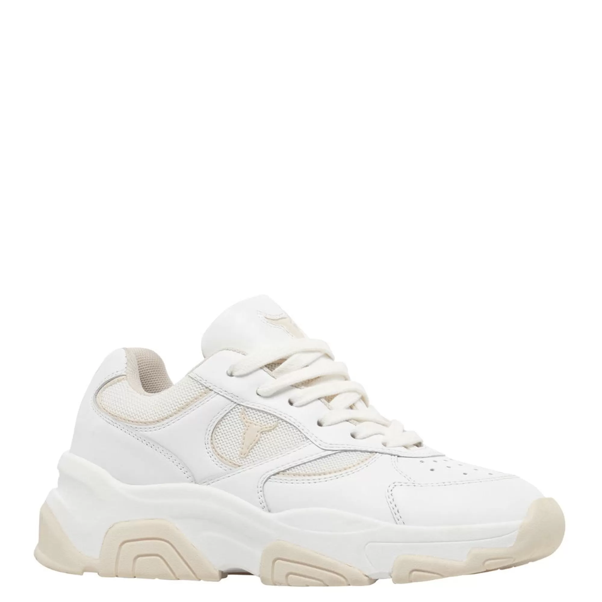 Windsor Smith Sneakers*Ghosted White Leather / Blonde Wht Leather/Blond