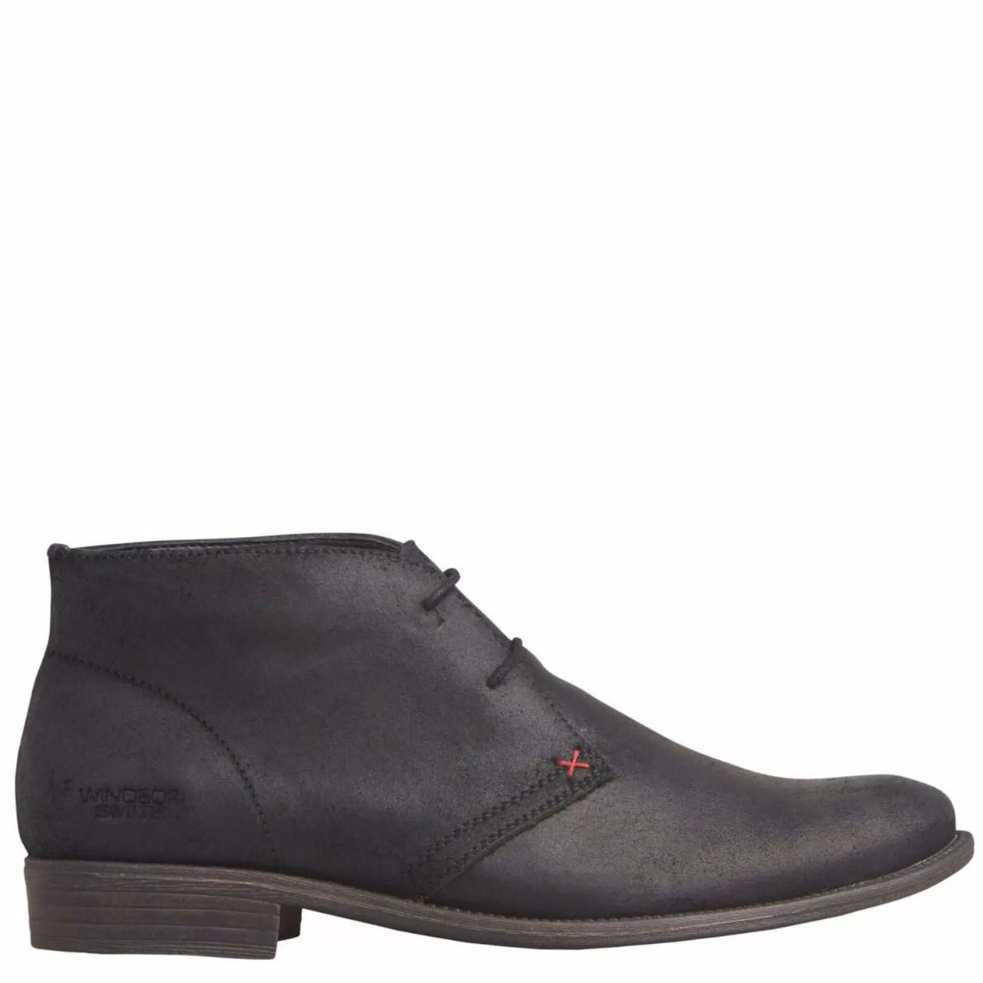 Windsor Smith Casual Boots*Harvard Black Oil Suede Blk Oil Sde