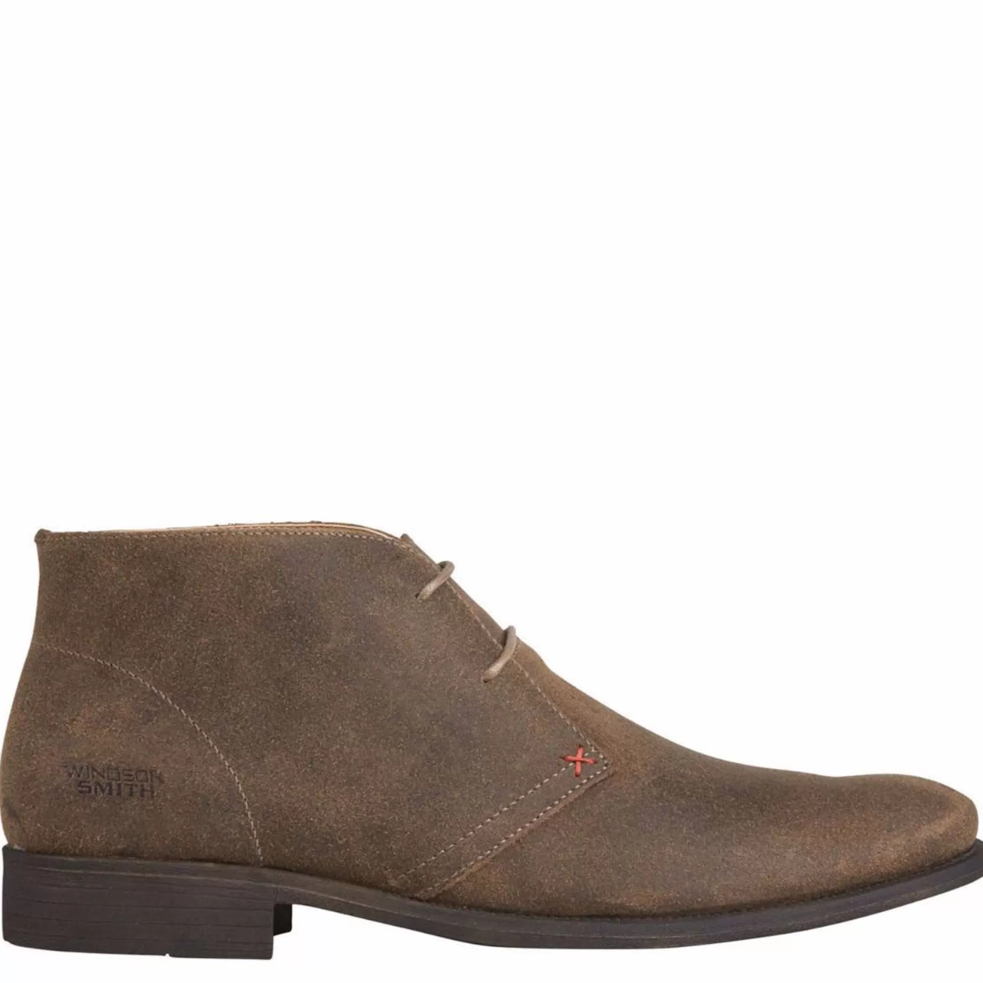 Windsor Smith Casual Boots*Harvard Taupe Oil Suede Blk Oil Sde