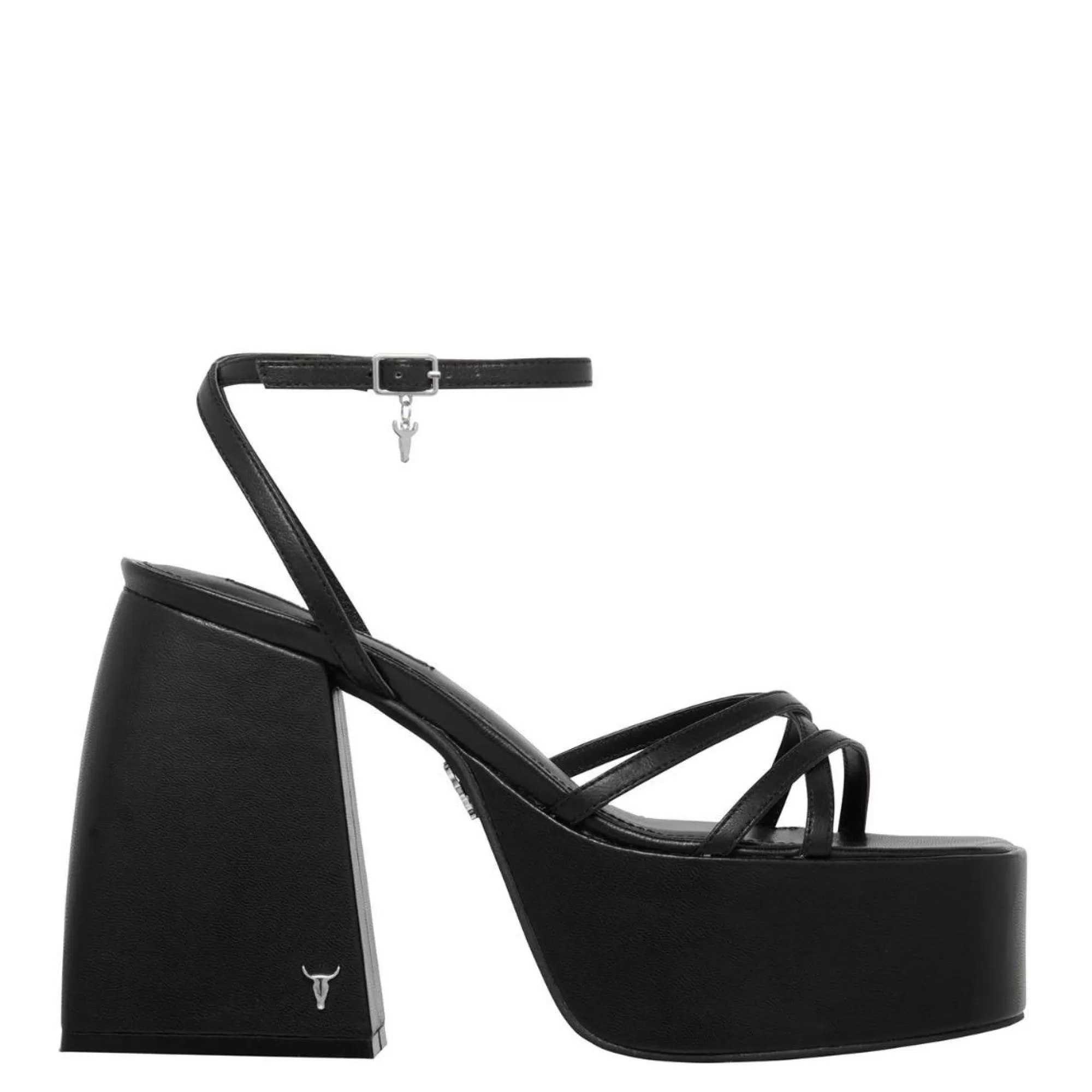 Windsor Smith Platform Heels*Heaven Black Leather Heel Blk Leather