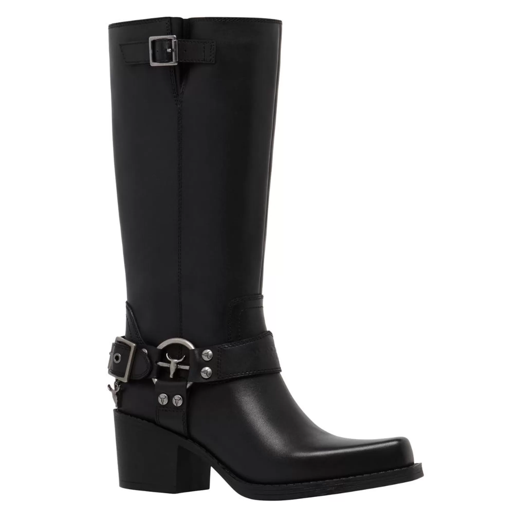 Windsor Smith Platform Boots*Hooked Black Leather Blk Leather