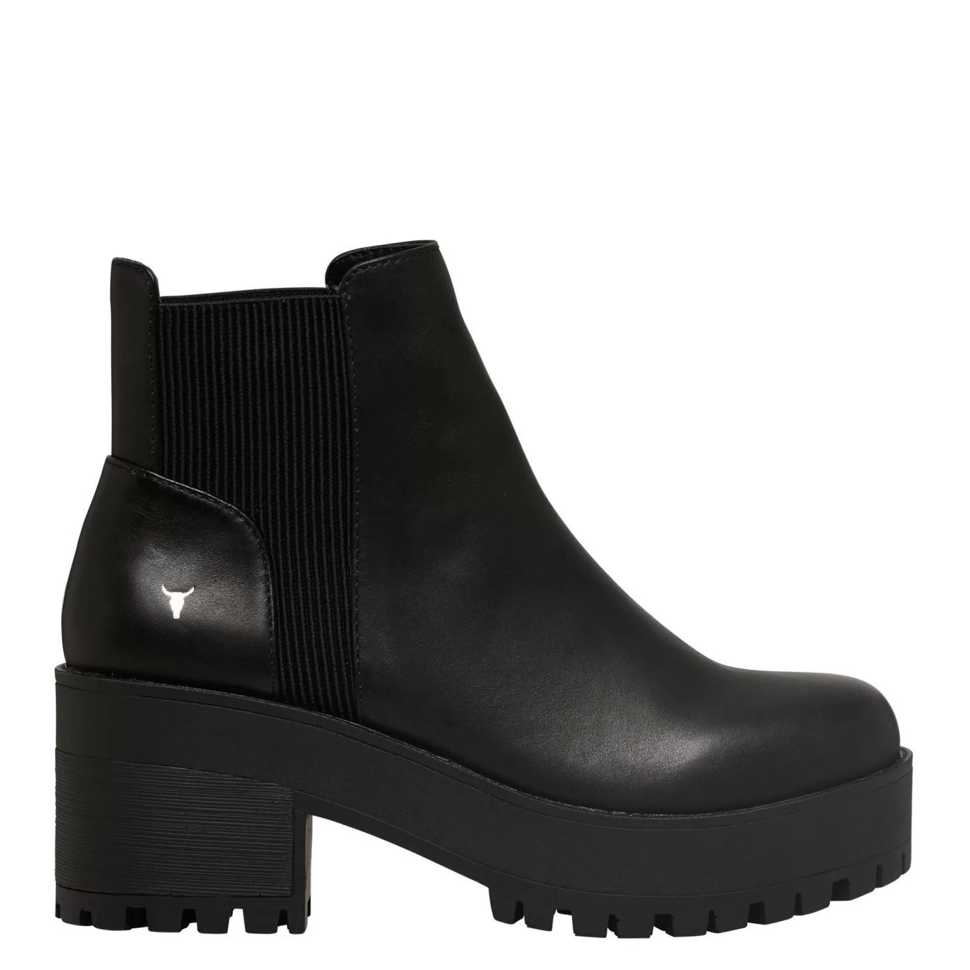 Windsor Smith Platform Boots*Icon Black Leather Blk Leathe