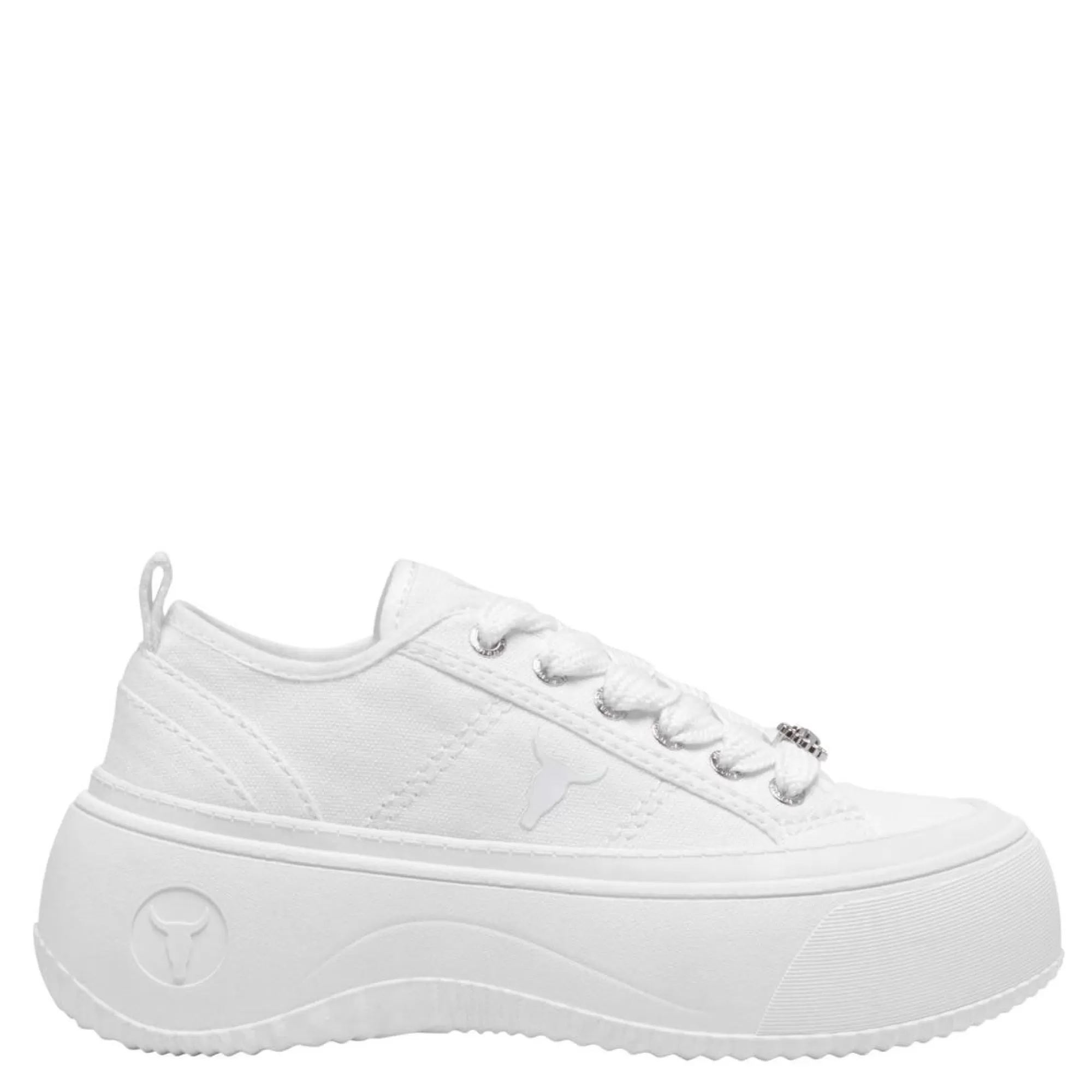 Windsor Smith Sneakers*Intentions White Canvas / White Sneakers