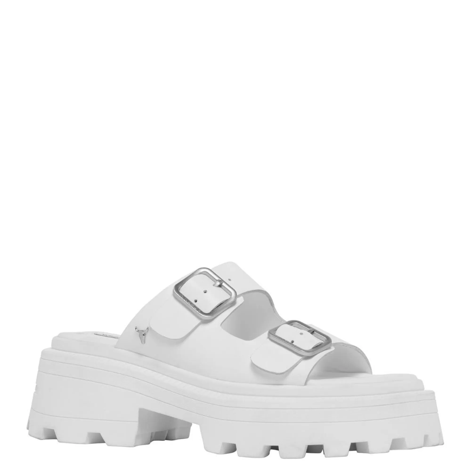 Windsor Smith Chunky Sandals*Reach White Leather