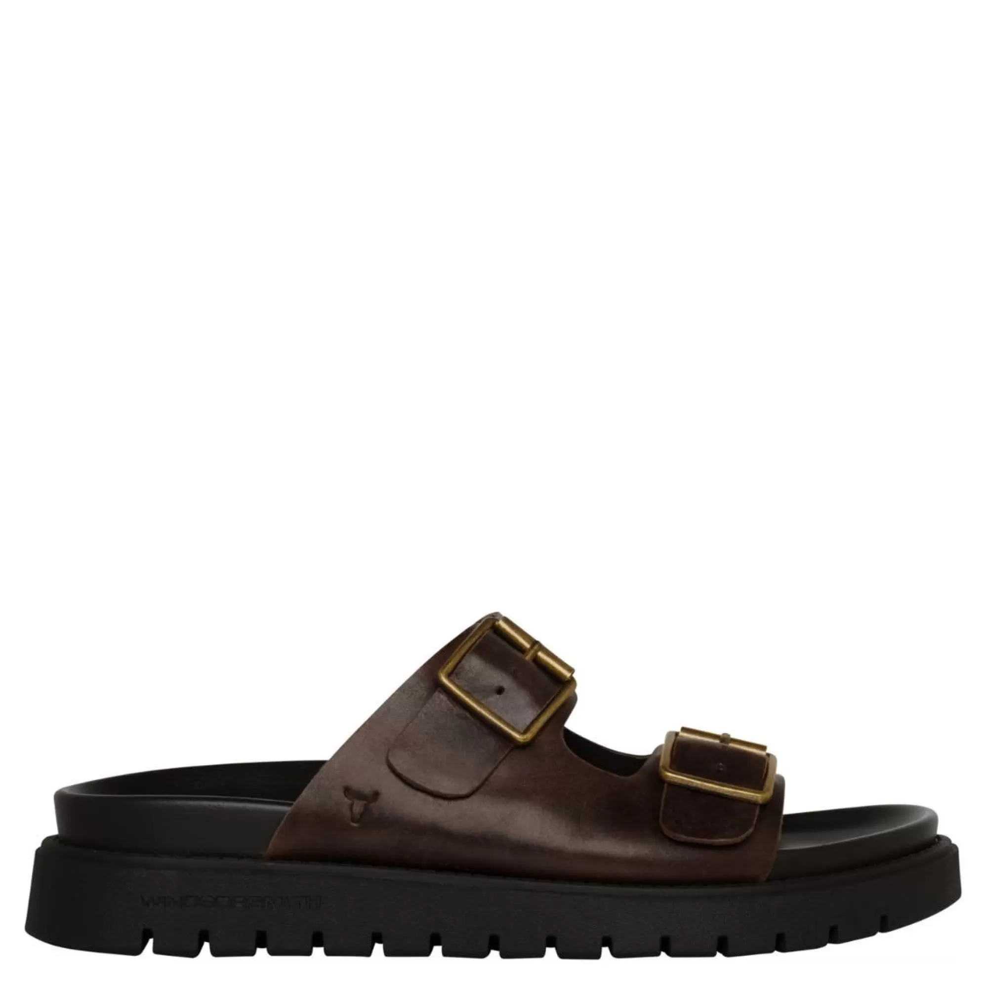 Windsor Smith Sandals*Reign Dark Brown Leather