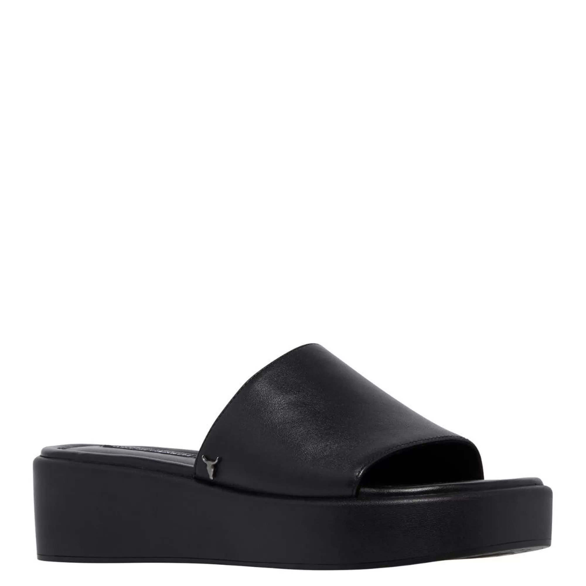 Windsor Smith Chunky Sandals*Shook Black Leather Sandal Blk Leather