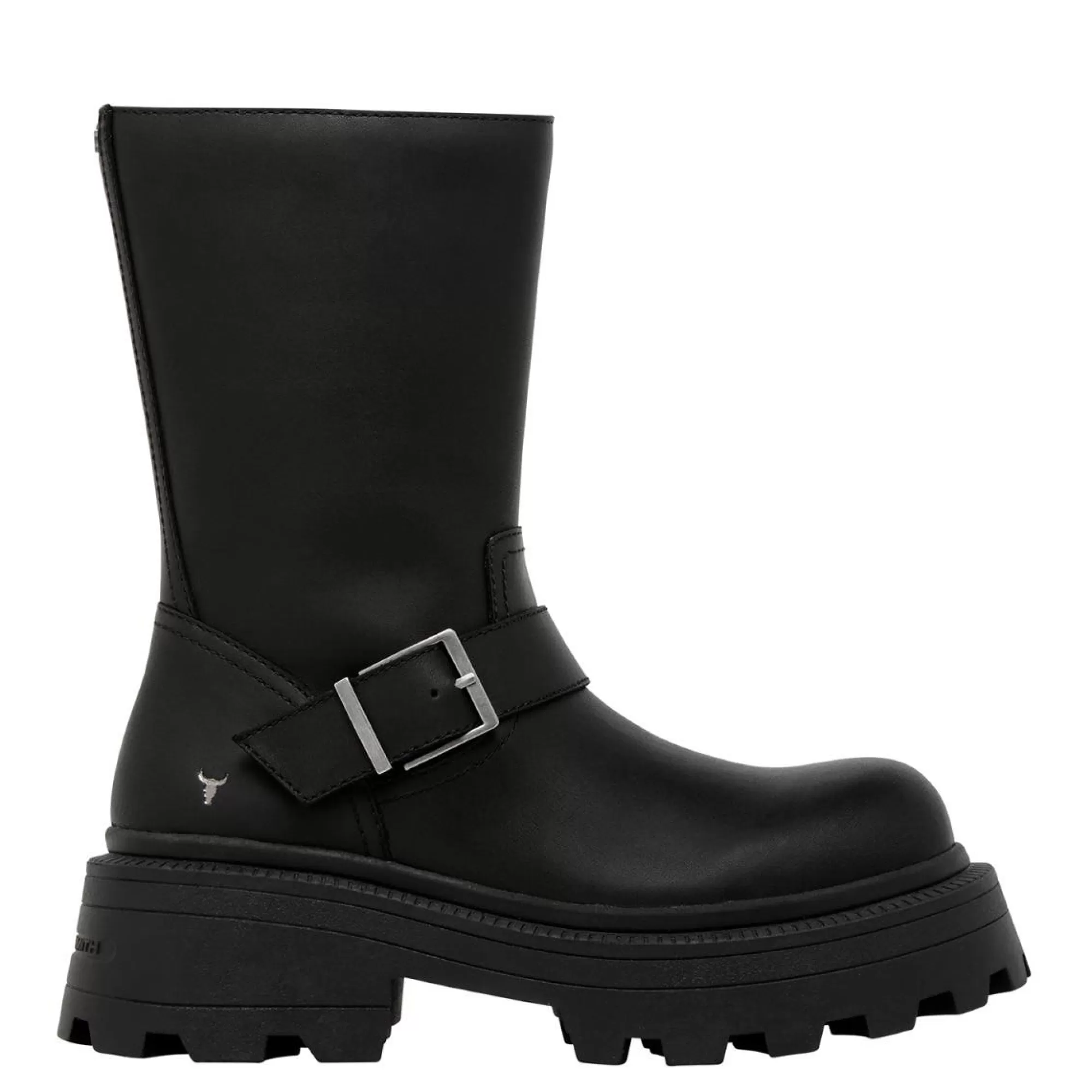 Windsor Smith Platform Boots*Teasin Black Leather Blk Leather