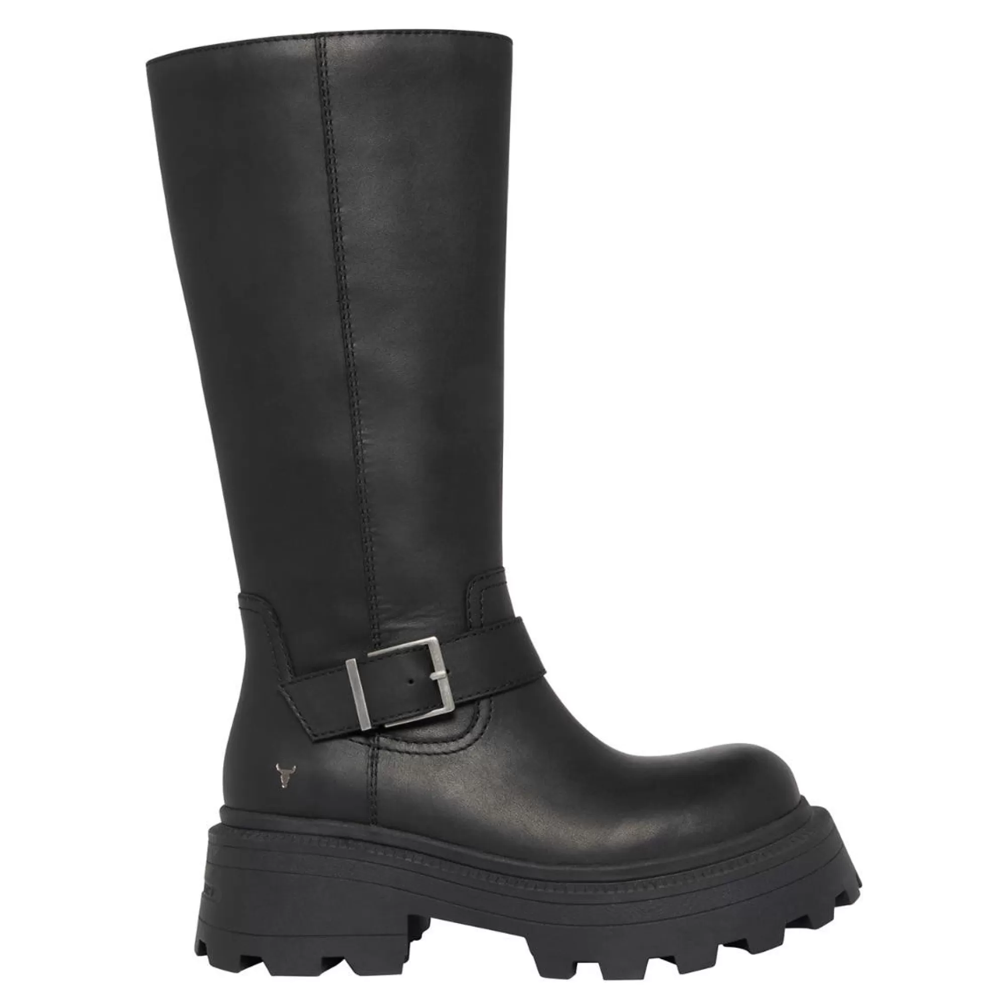 Windsor Smith Platform Boots*Trace Black Leather Blk Leather