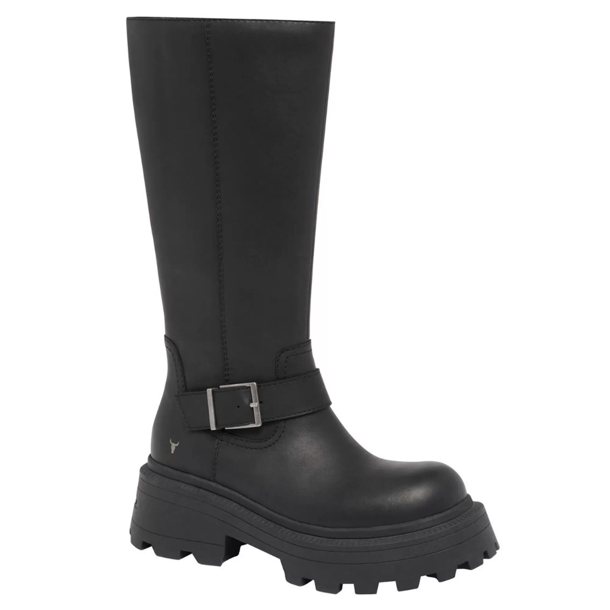 Windsor Smith Platform Boots*Trace Black Leather Blk Leather