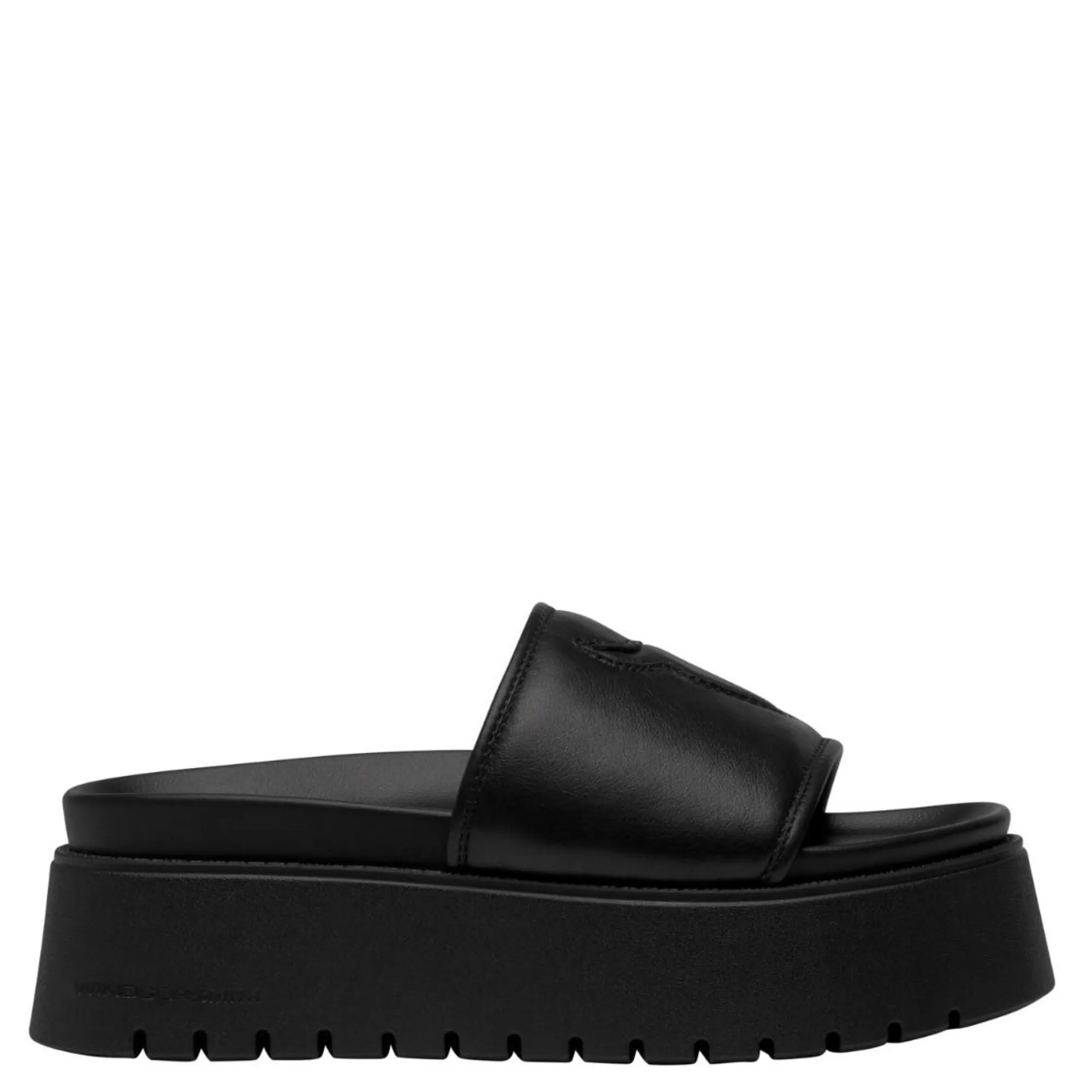 Windsor Smith Chunky Sandals*Treats Black Leather Blk Leather