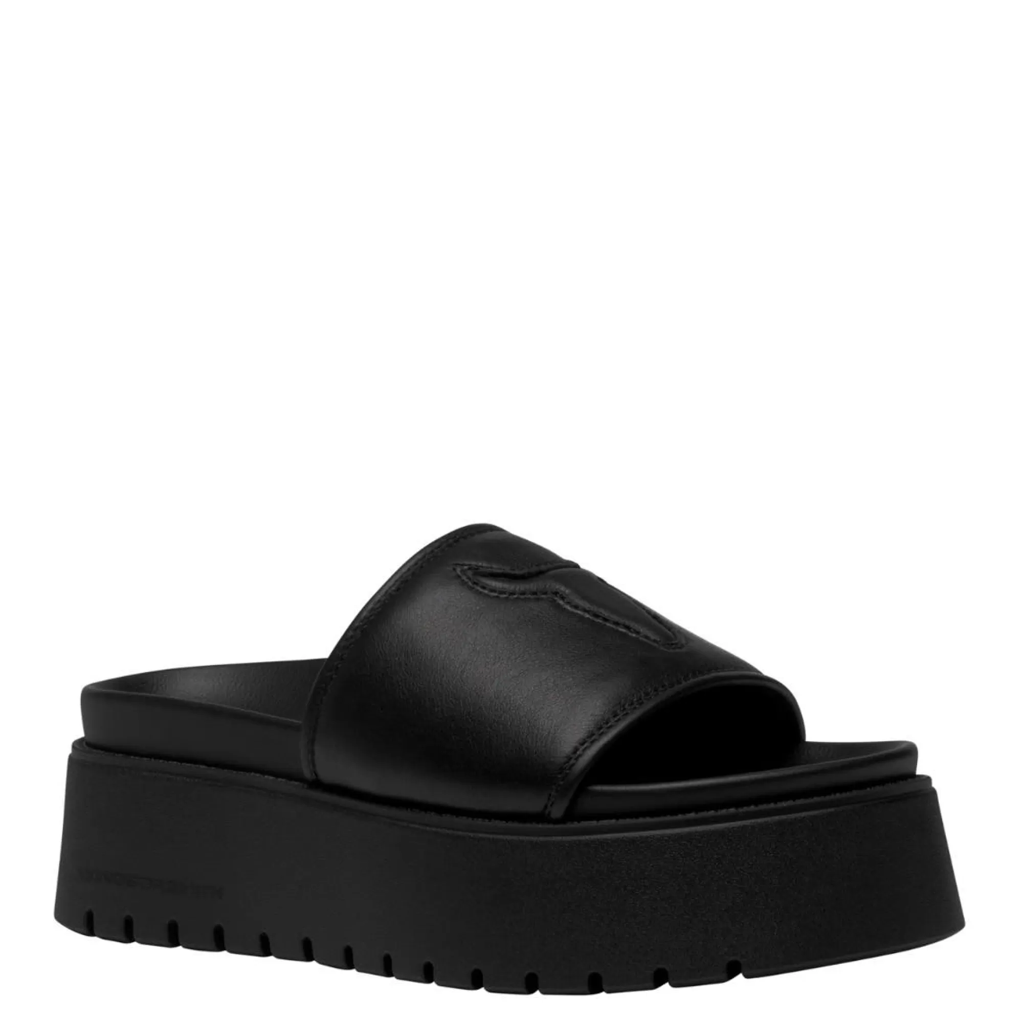 Windsor Smith Chunky Sandals*Treats Black Leather Blk Leather