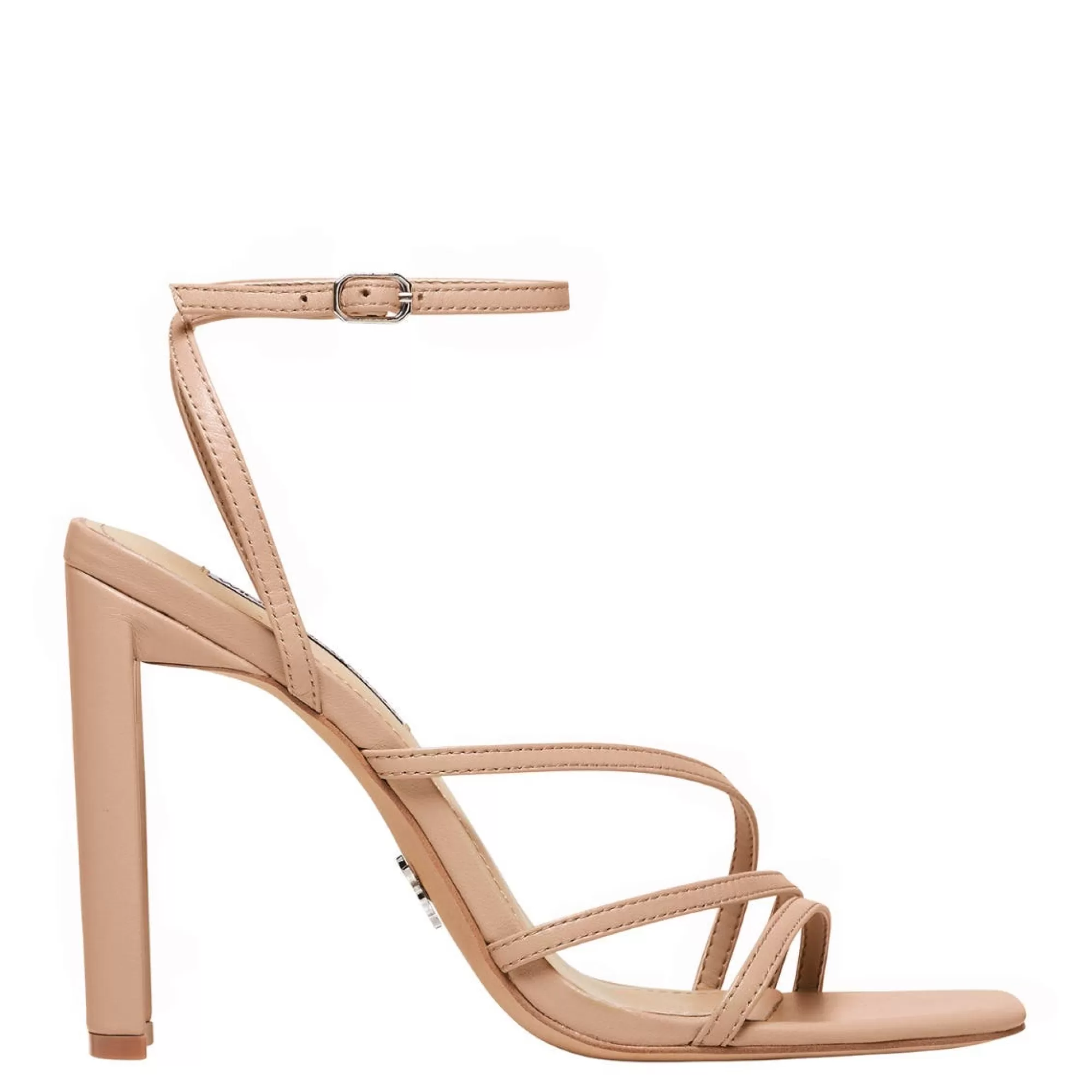 Windsor Smith High Heels*Venus Nude Leather Heel Blk Leather