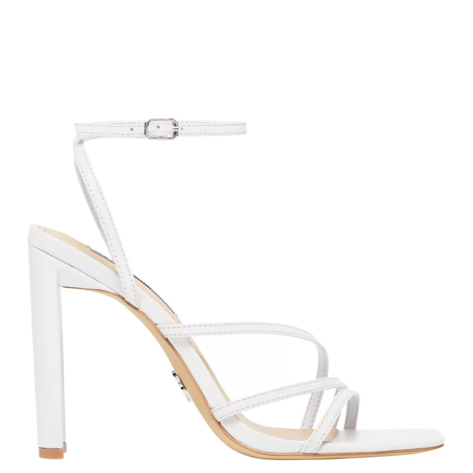 Windsor Smith High Heels*Venus White Leather Heel Blk Leather